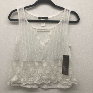 White Urban X Top